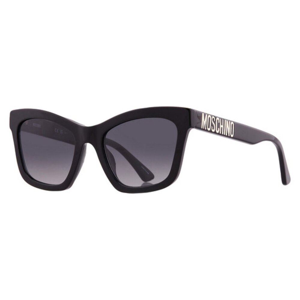 Moschino Grey Gradient Cat Eye Ladies Sunglasses 54-20-140 NEW